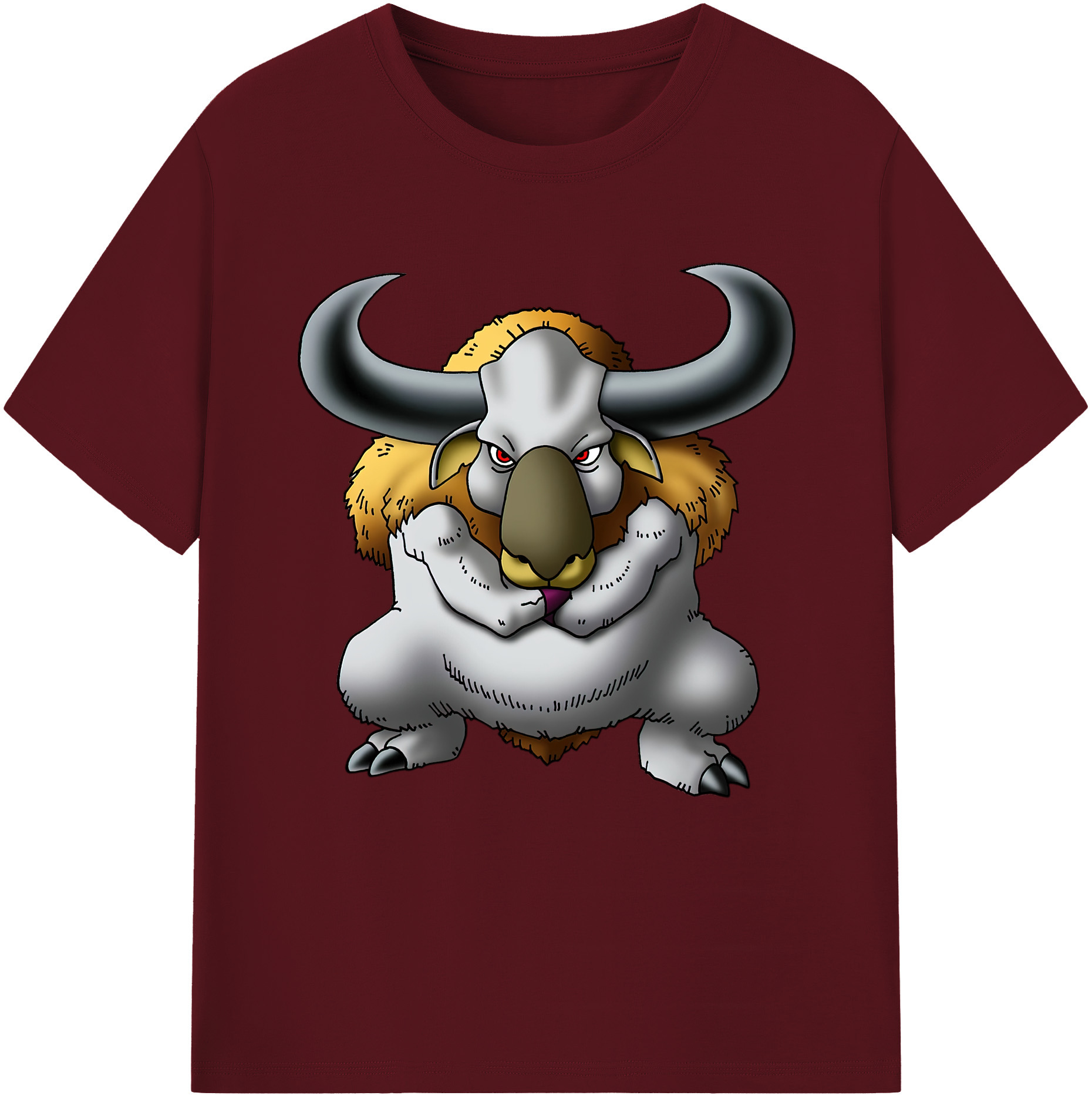 （画像用） ドラゴンクエスト Doragon Kuesuto Dragon Quest 綿100％半袖Tシャツ（フロントプリント）